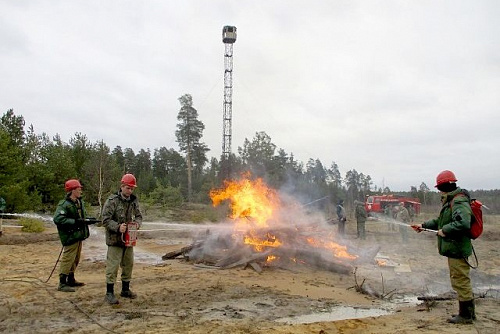 Керженский заповедник проверили на готовность к тушению лесных пожаров
